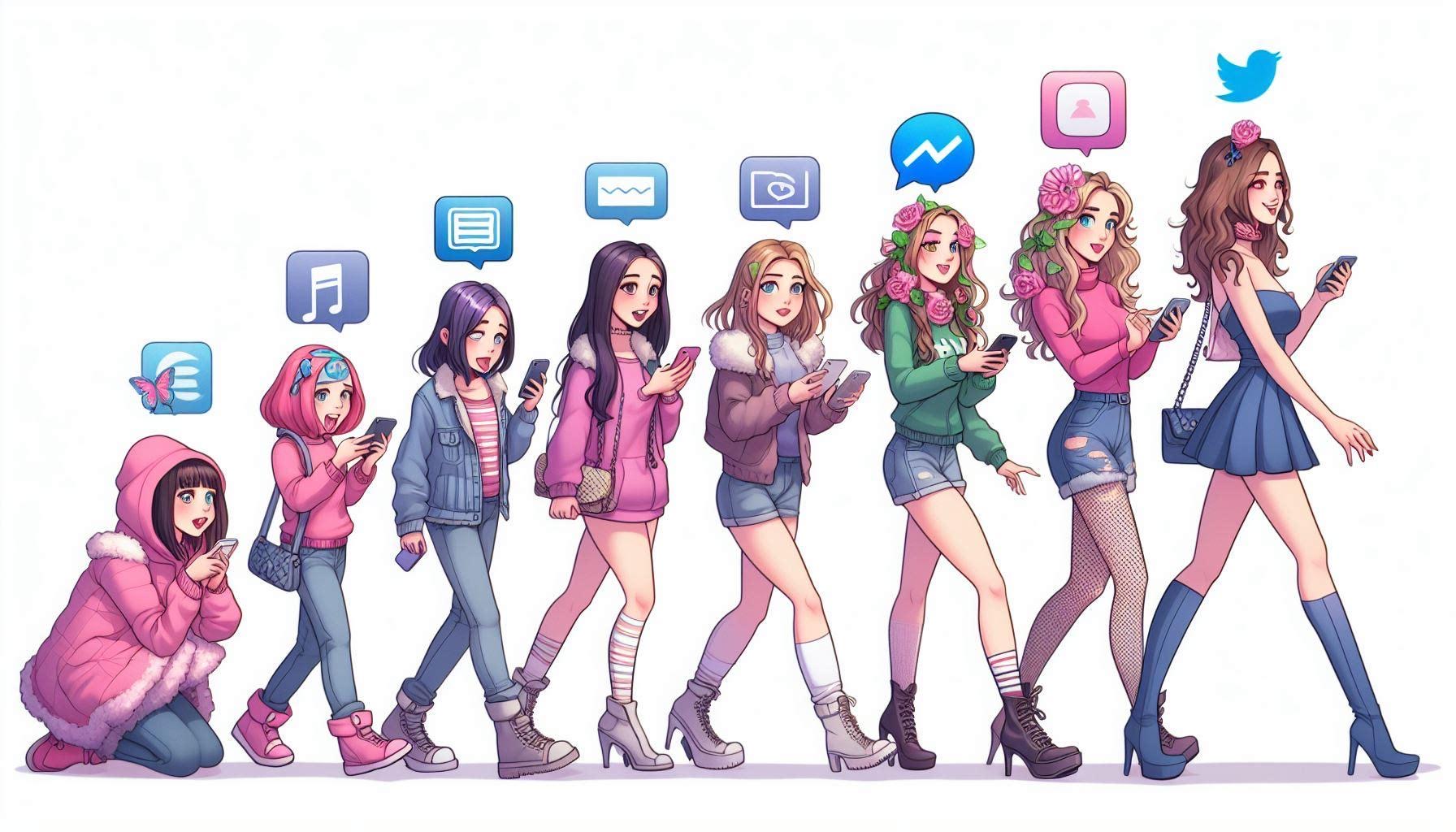 The Evolution of Social Media Apps
